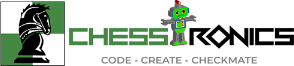 Chesstronics School of Chess, Robotics, Coding, STEAM Summer Camps, k-12Chesstronics.com Logo